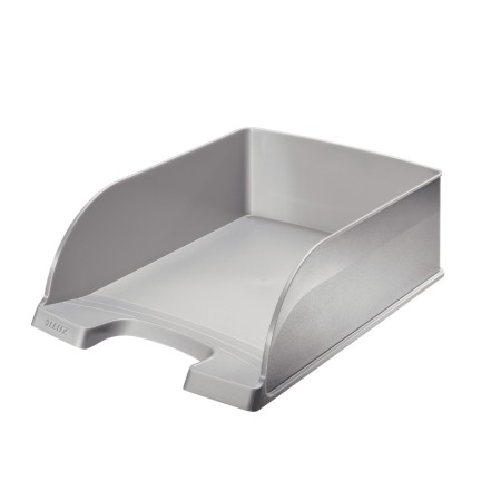 Leitz 52330084 bac de rangement de bureau Polystyrène Argent