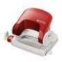 Leitz 5038 perforateur papier 16 feuilles Rouge, Blanc