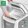 Leitz 80140000 destructeur de papier Découpage par micro-broyage 22 cm Gris, Blanc