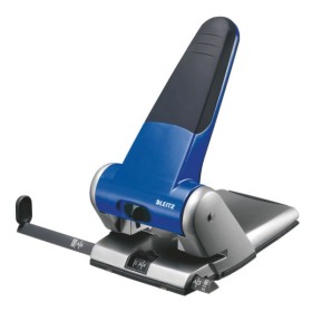 Leitz Heavy Duty Hole Punch 5180 perforateur papier 65 feuilles Bleu Leitz Heavy Duty Hole Punch 5180 perforateur papier 65 feuilles Bleu