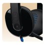 Logitech H540 USB Computer Headset Avec un son haute définition et des commandes sur l'oreillette