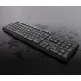 Logitech MK235 clavier Souris incluse USB QWERTY US International Gris