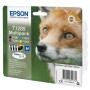 Epson Fox Multipack "Renard" (T1285) - Encre DURABrite Ultra N, C, M, J