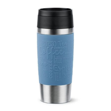 EMSA Travel Mug Classic 36 ml Bleu, Acier inoxydable