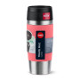 EMSA Travel Mug Classic 36 ml Corail, Acier inoxydable