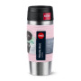 EMSA Travel Mug Waves 36 ml Rose, Acier inoxydable
