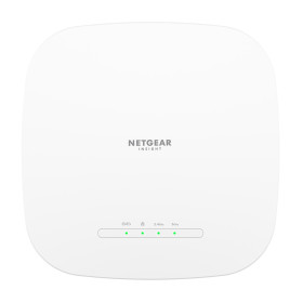 NETGEAR WAX618 2400 Mbit s Blanc Connexion Ethernet, supportant l'alimentation via ce port (PoE)