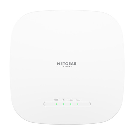 NETGEAR WAX618 2400 Mbit s Blanc Connexion Ethernet, supportant l'alimentation via ce port (PoE)