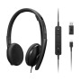 Lenovo 4XD1M39028 casque Avec fil Arceau USB Type-C Noir