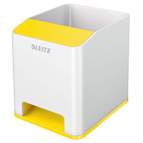 Leitz 53631016 porte crayons et stylos Polystyrène Blanc, Jaune