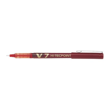 PILOT Stylo roller Hi-Tecpoint V7. rouge