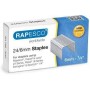 RAPESCO Agrafes 24/6, 1.000 pièces, galvanisé