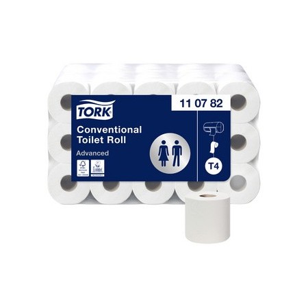 TORK Papier toilette. 3 plis. gros conditionnement. blanc