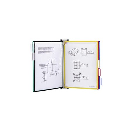 tarifold Kit mural métal. A4. équipé